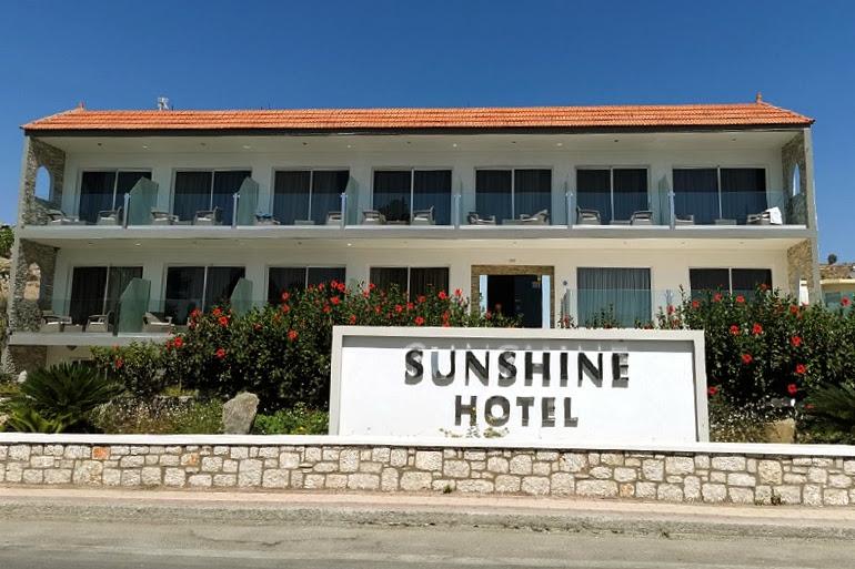 Sunshine Hotel Lardos Bagian luar foto